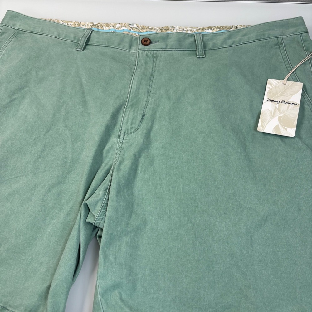 Tommy Bahama Mens 44 Green Boracay Shorts NEW Aged Copper 9 Inch Inseam Casual